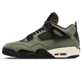 Undefeated x Air Jordan 4 Retro 2025 — UK 3 | EU 35.5 | US 3.5 — Front View