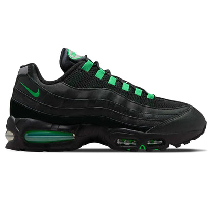 Nike Air Max 95 OG 'Black Green Shock' — UK 3 | EU 35.5 | US 3.5 — Side View