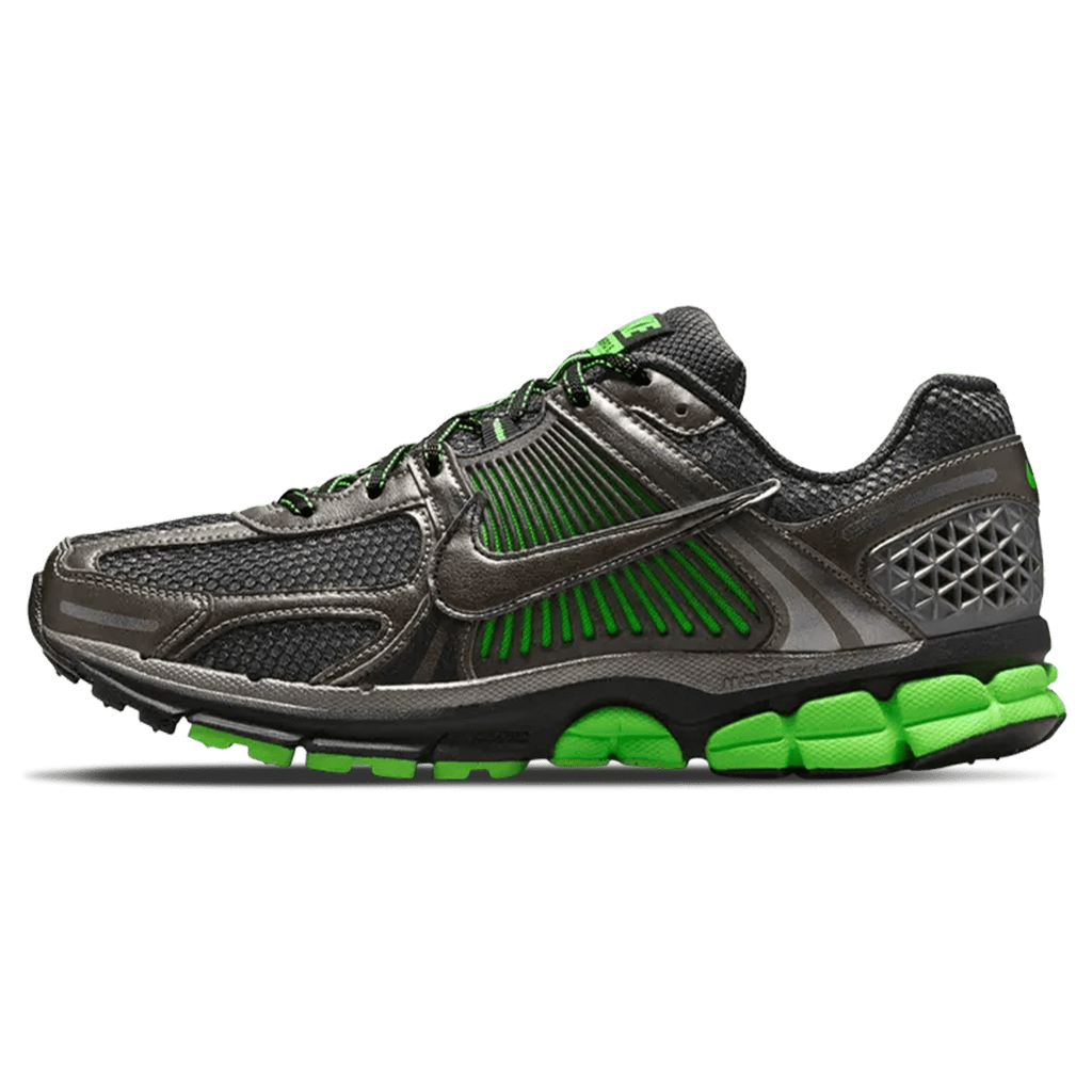 Nike Air Zoom Vomero 5 'Metallic Pewter Green Strike' — UK 3 | EU 35.5 | US 3.5 — Front View