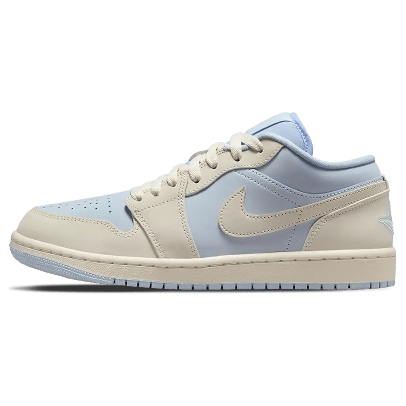 Air Jordan 1 Low SE Wmns 'Hydrogen Blue Sail' — UK 2.5 | EU 35.5 | US 5 — Front View