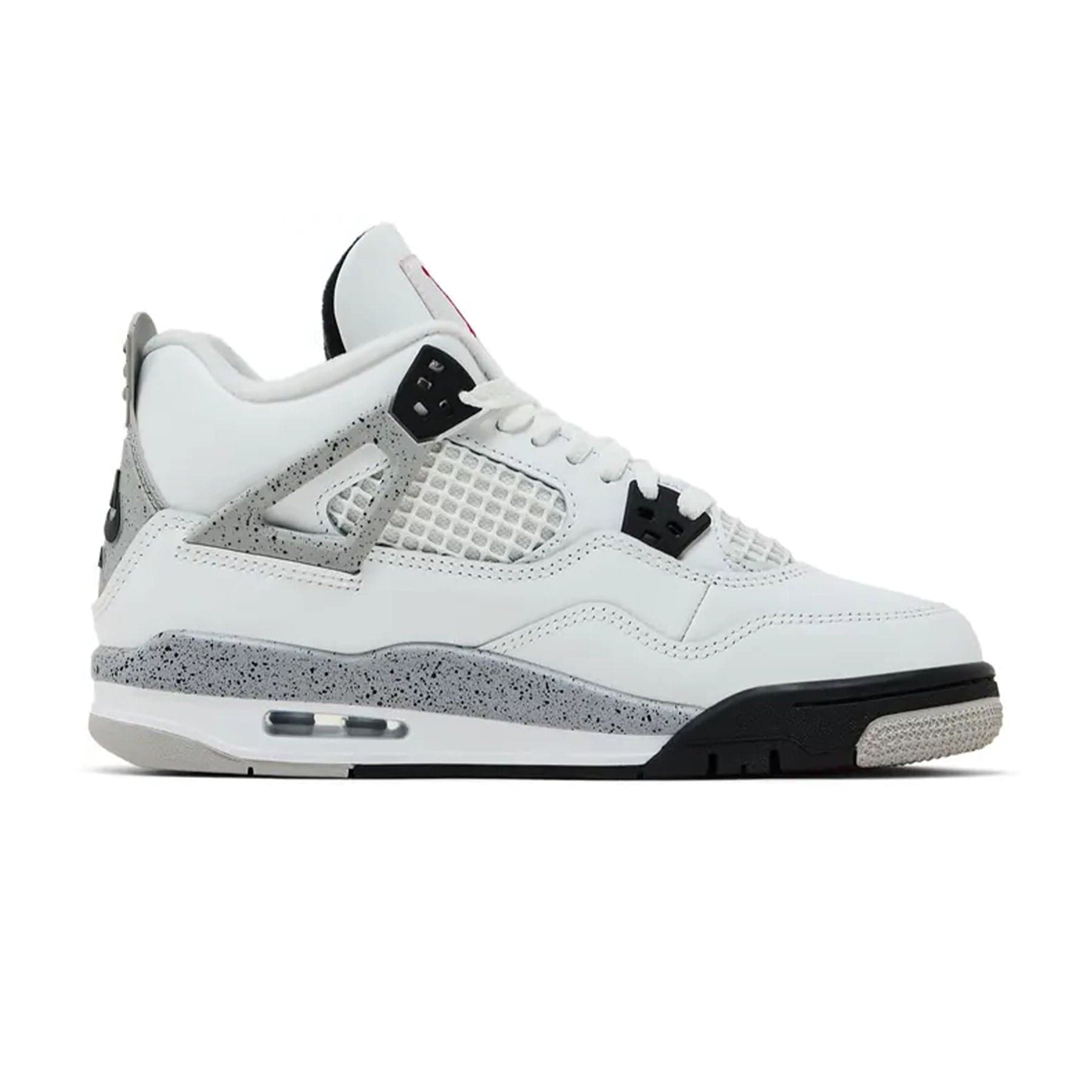 Air Jordan 4 Retro OG GS 'White Cement' 2025 — UK 13.5 | EU 32 | US 1Y — Side View