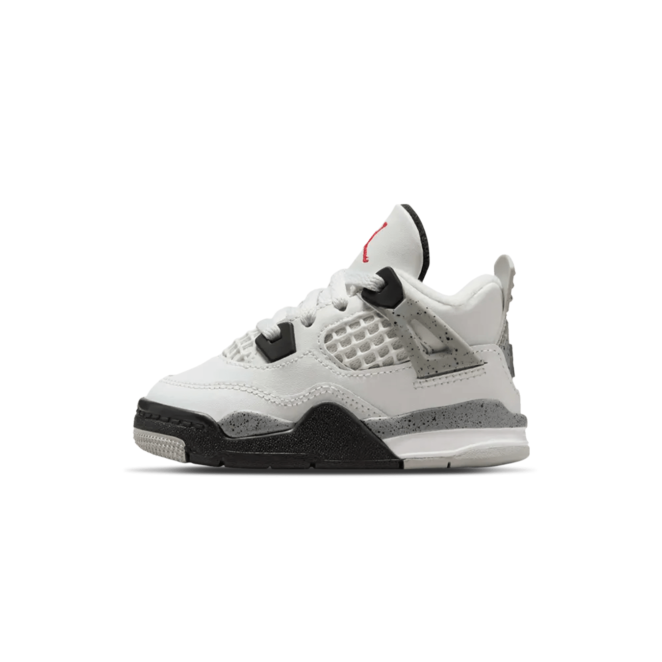 Air Jordan 4 Retro OG TD 'White Cement' 2025 — UK 0C | EU 15 | US 0C — Front View