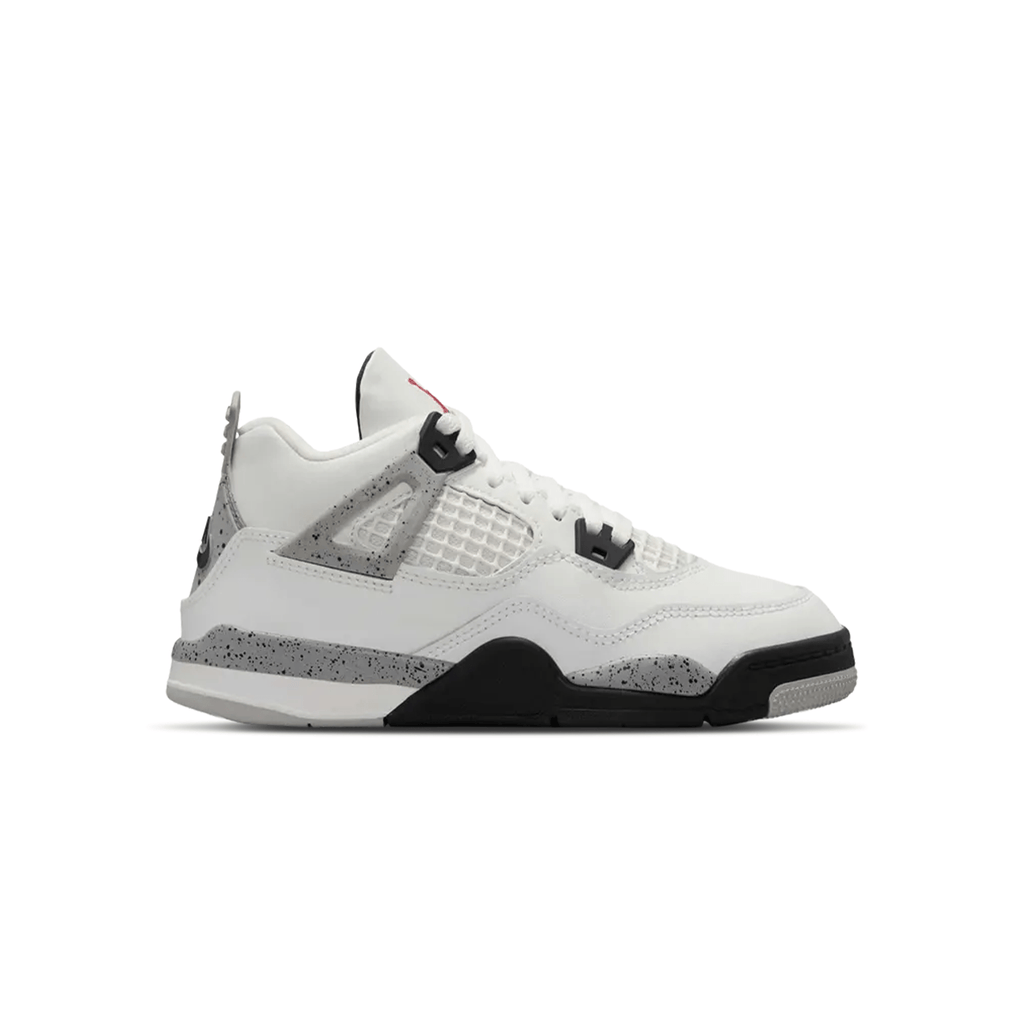 Air Jordan 4 Retro OG PS 'White Cement' 2025 — UK 10C | EU 27.5 | US 10.5C — Side View