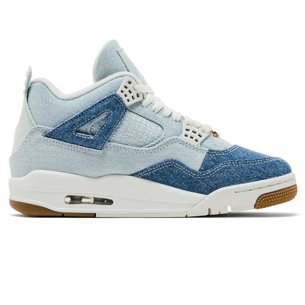 Air Jordan 4 Wmns Retro TEX 'Worn Blue Denim' — UK 2.5 | EU 35.5 | US 5 — Side View
