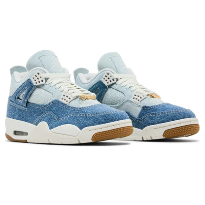 Air Jordan 4 Wmns Retro TEX 'Worn Blue Denim' — UK 2.5 | EU 35.5 | US 5 — Back View