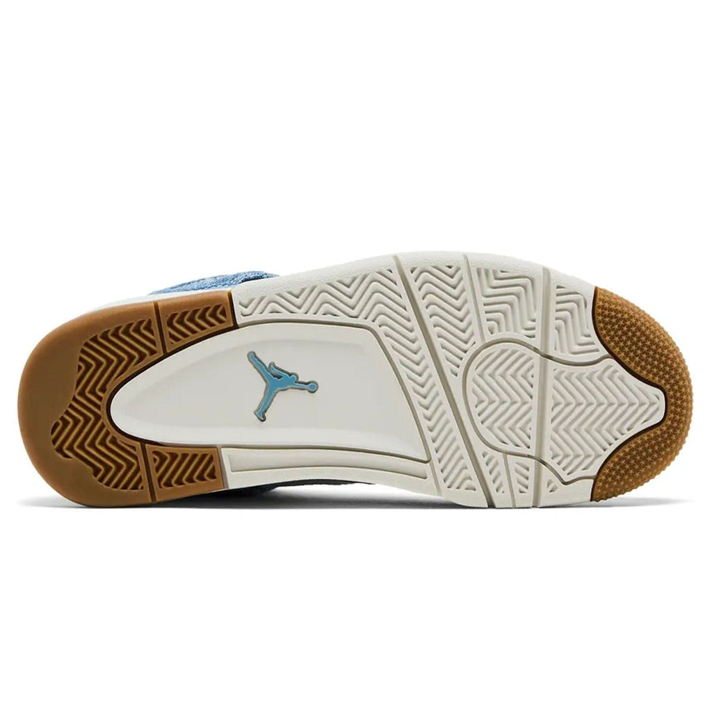 Air Jordan 4 Wmns Retro TEX 'Worn Blue Denim' — UK 2.5 | EU 35.5 | US 5 — Top View