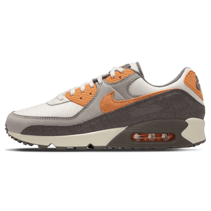 Nike Air Max 90 Premium 'Flat Pewter Copper Moon' — UK 3 | EU 35.5 | US 3.5 — Front View