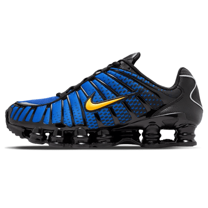 Nike Shox TL 'Lyon Blue Varsity Maize' — UK 3 | EU 35.5 | US 3.5 — Front View