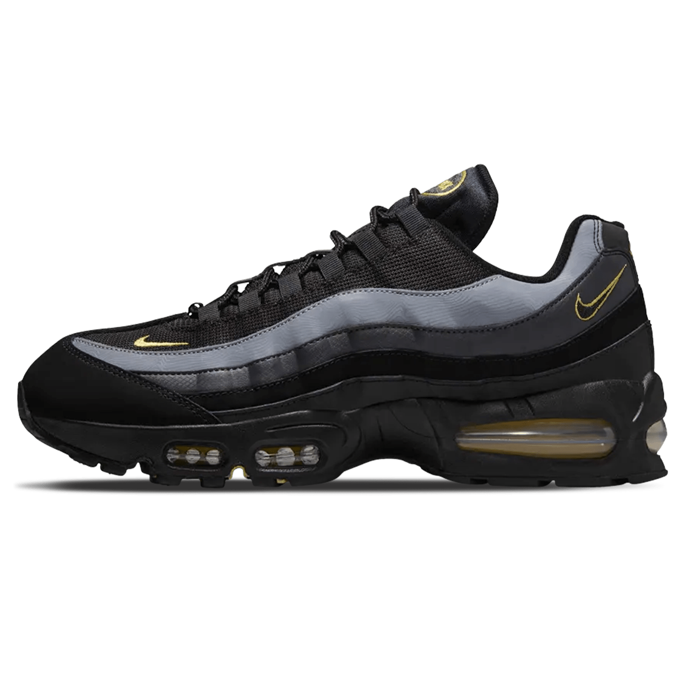 Nike Air Max 95 'Batman' — UK 3 | EU 35.5 | US 3.5 — Front View