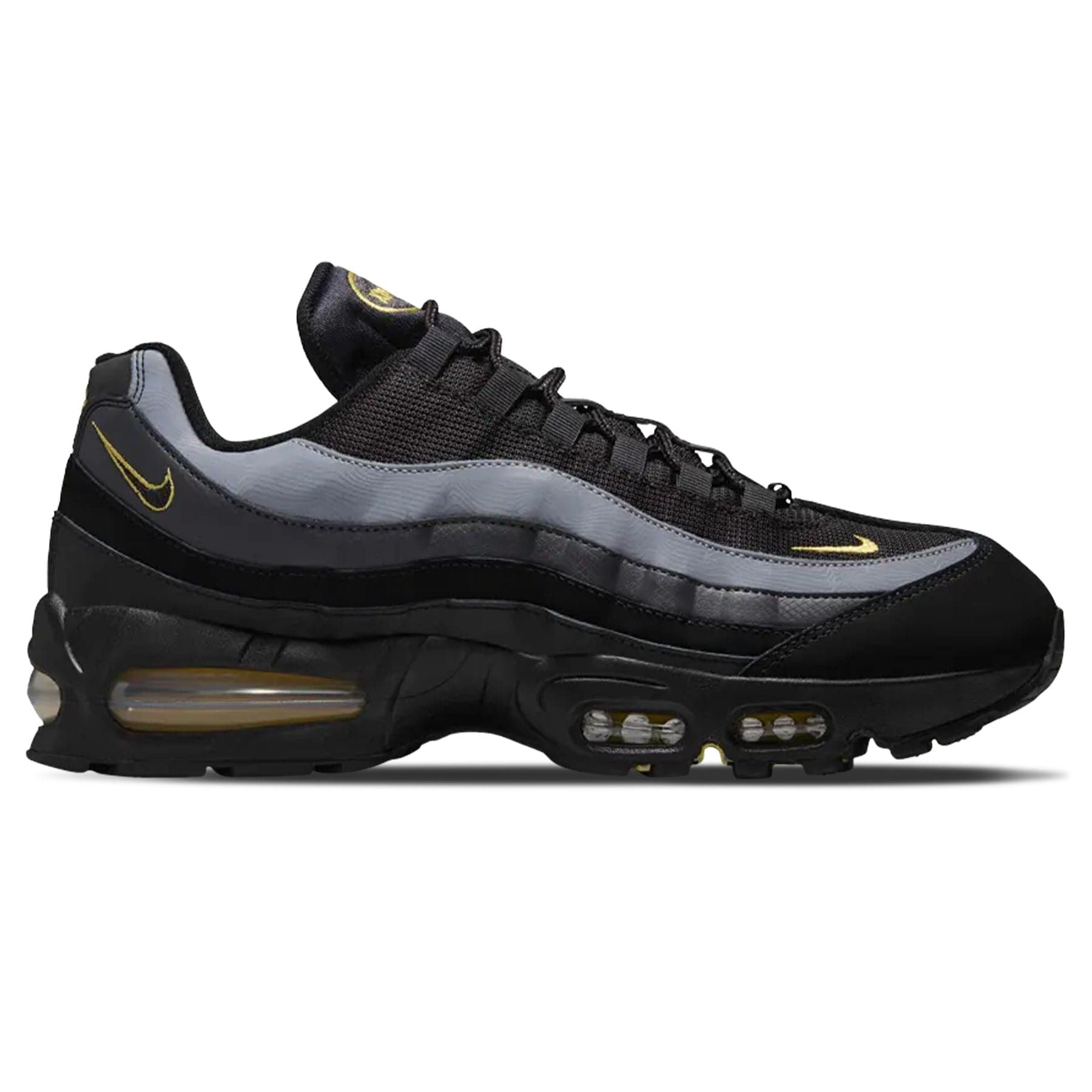Nike Air Max 95 'Batman' — UK 3 | EU 35.5 | US 3.5 — Side View