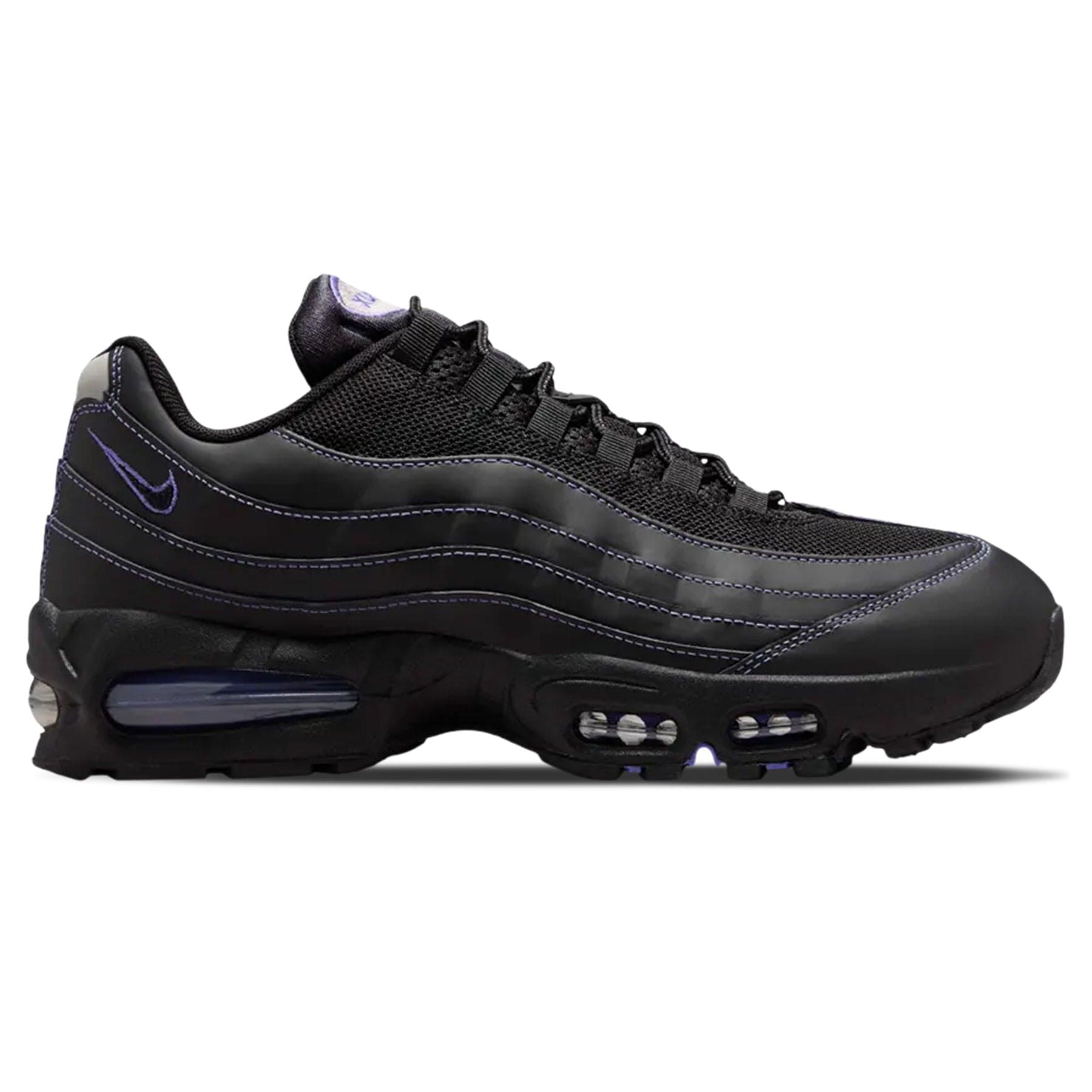 Nike Air Max 95 OG 'Black Persian Violet' — UK 3 | EU 35.5 | US 3.5 — Side View