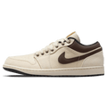 Air Jordan 1 Low Premium 'Ivory Baroque Brown' — UK 3 | EU 35.5 | US 3.5 — Front View