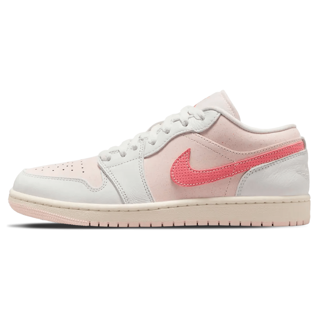 Air Jordan 1 Low Wmns 'Strawberry Milkshake' — UK 2.5 | EU 35.5 | US 5 — Front View