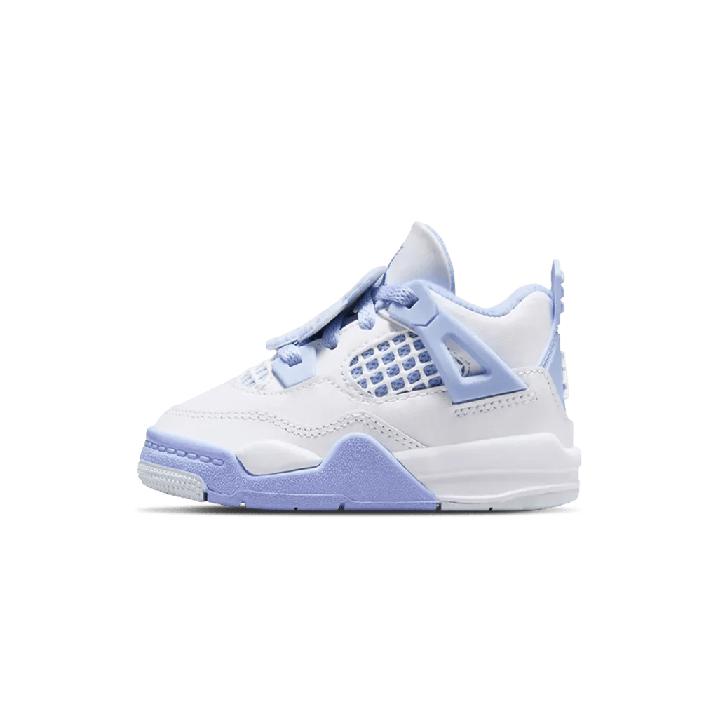 Air Jordan 4 Retro TD 'Forget Me Not' — UK 0C | EU 15 | US 0C — Front View
