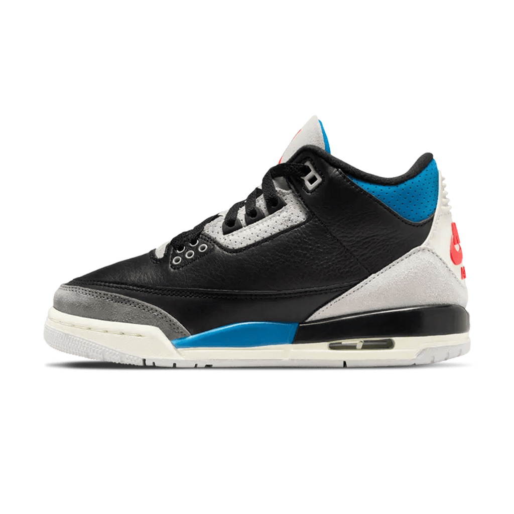 Air Jordan 3 Retro OG GS 'Rare Air' — UK 13.5 | EU 32 | US 1Y — Front View