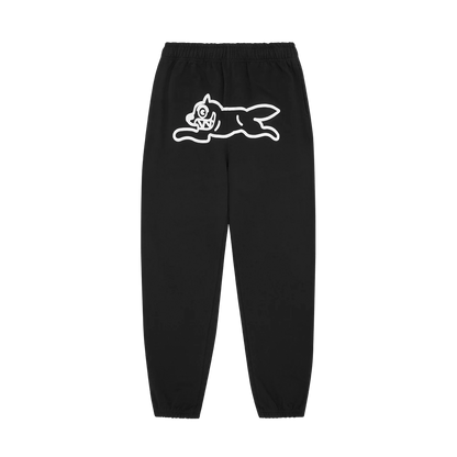 ICECREAM Running Dog Sweatpants 'Black' — XXS — Front View