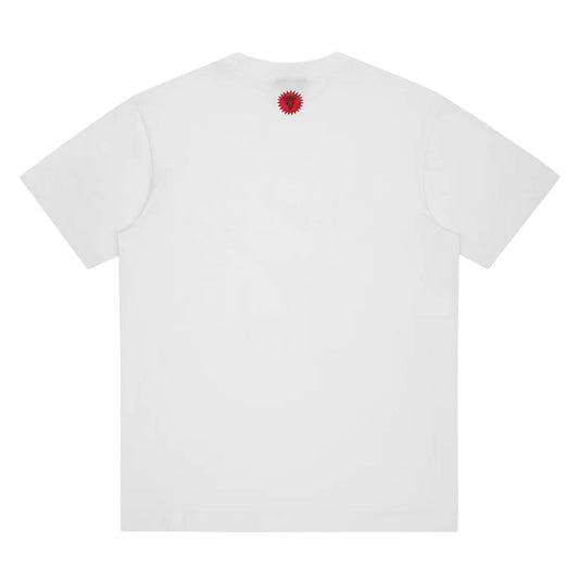 ICECREAM Running Dog T-Shirt 'White Blue' — XXS — Side View