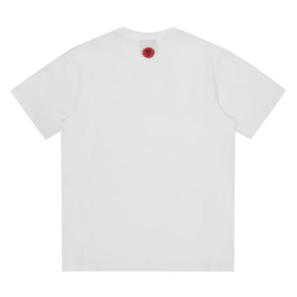ICECREAM Block Logo T-Shirt 'White' — XXS — Side View
