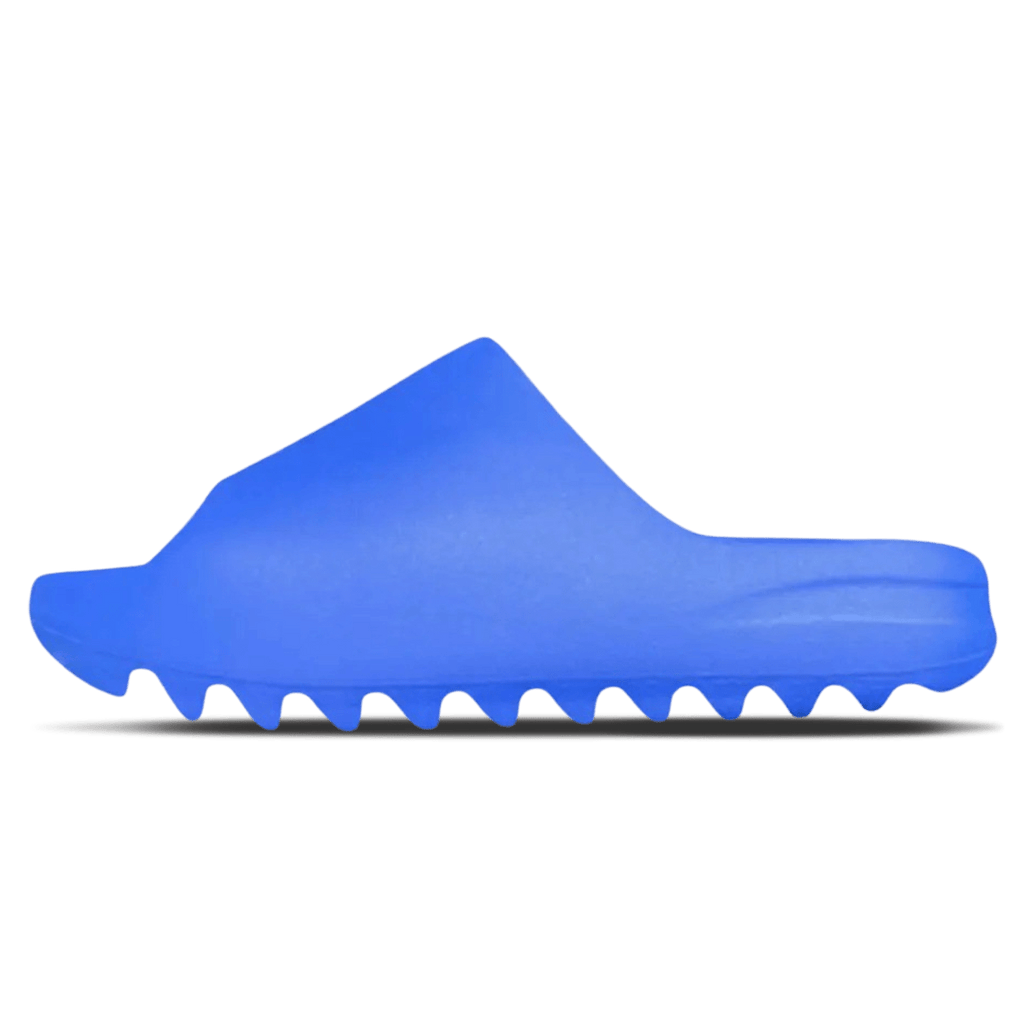 adidas Yeezy Slides 'Azure' — UK 3 | EU 35 | US 3 — Front View