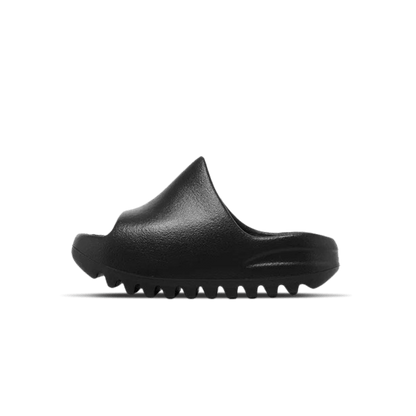 adidas Yeezy Slide Kids 'Dark Onyx' — UK 10k | EU 28 | US 10.5k — Front View