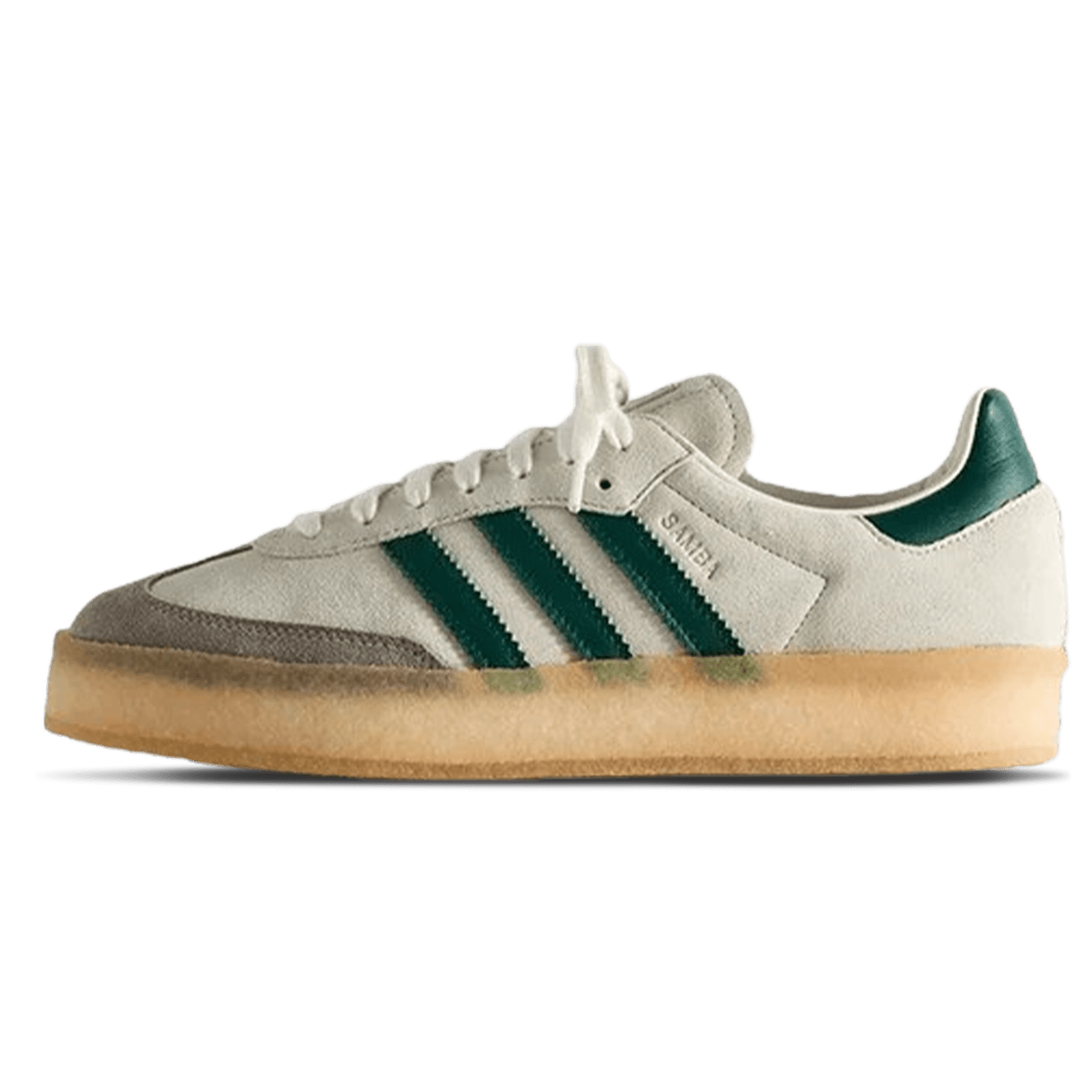 Ronnie Fieg x Clarks x Adidas 8th Street Samba 'Chalk White' — UK 3.5 | EU 36 | US 4 — Front View