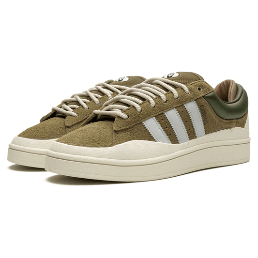 Bad Bunny x adidas Campus 'Wild Moss' — UK 3 | EU 35.5 | US 3.5 — Side View