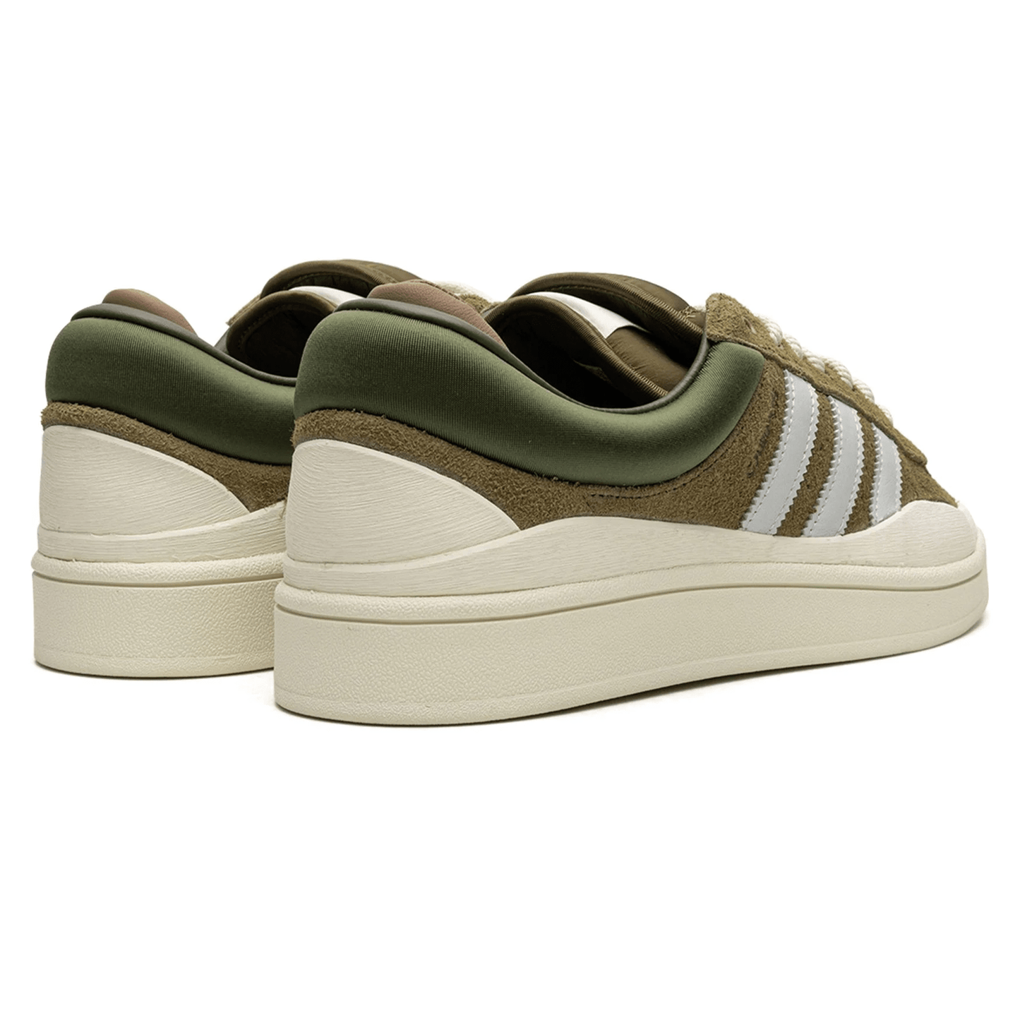 Bad Bunny x adidas Campus 'Wild Moss' — UK 3 | EU 35.5 | US 3.5 — Back View