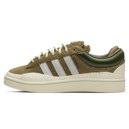 Bad Bunny x adidas Campus 'Wild Moss' — UK 3 | EU 35.5 | US 3.5 — Front View