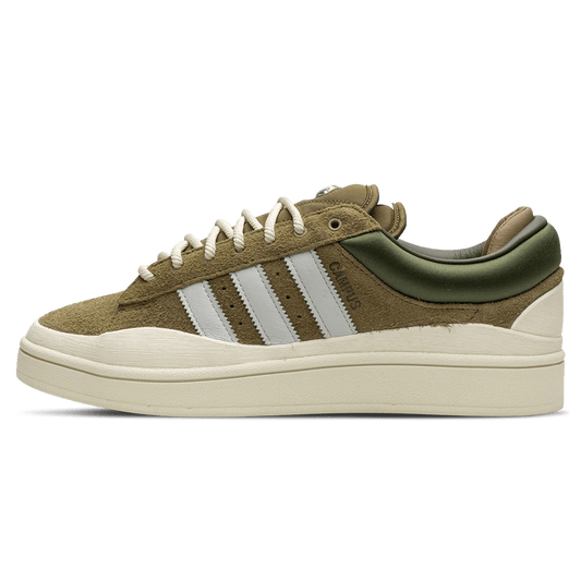 Bad Bunny x adidas Campus 'Wild Moss' — UK 3 | EU 35.5 | US 3.5 — Front View