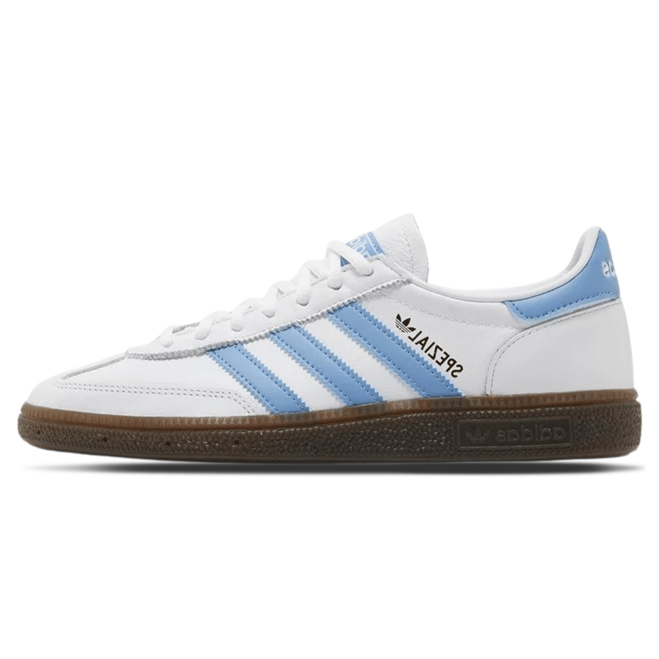adidas Handball Spezial 'White Light Blue' — UK 3.5 | EU 36 | US 4 — Front View