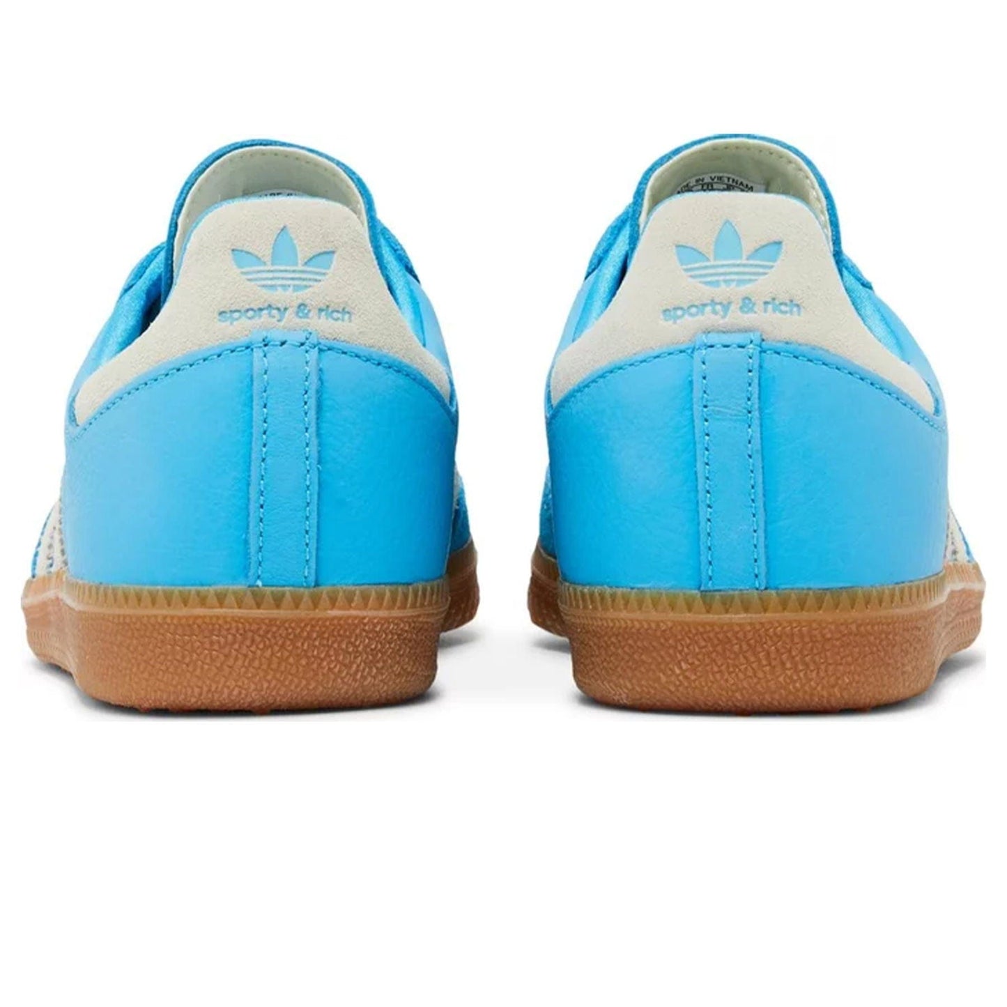 Sporty & Rich x Adidas Samba OG 'Blue Rush' — UK 3.5 | EU 36 | US 4 — Detail View