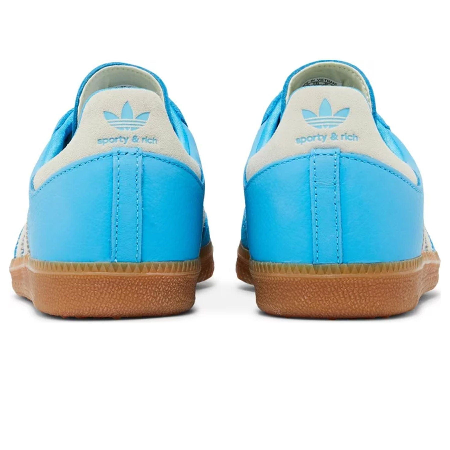 Sporty & Rich x Adidas Samba OG 'Blue Rush' — UK 3.5 | EU 36 | US 4 — Detail View
