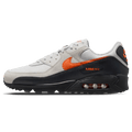 Nike Air Max 90 'Racing Pack - Vast Grey Total Orange' — UK 3 | EU 35.5 | US 3.5 — Front View