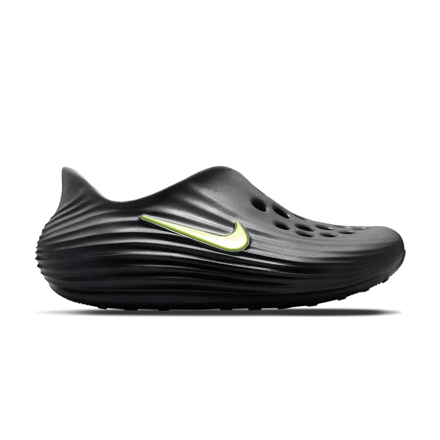 Nike ReactX Rejuven8 GS 'Black Volt' — UK 13.5 | EU 32 | US 1Y — Side View