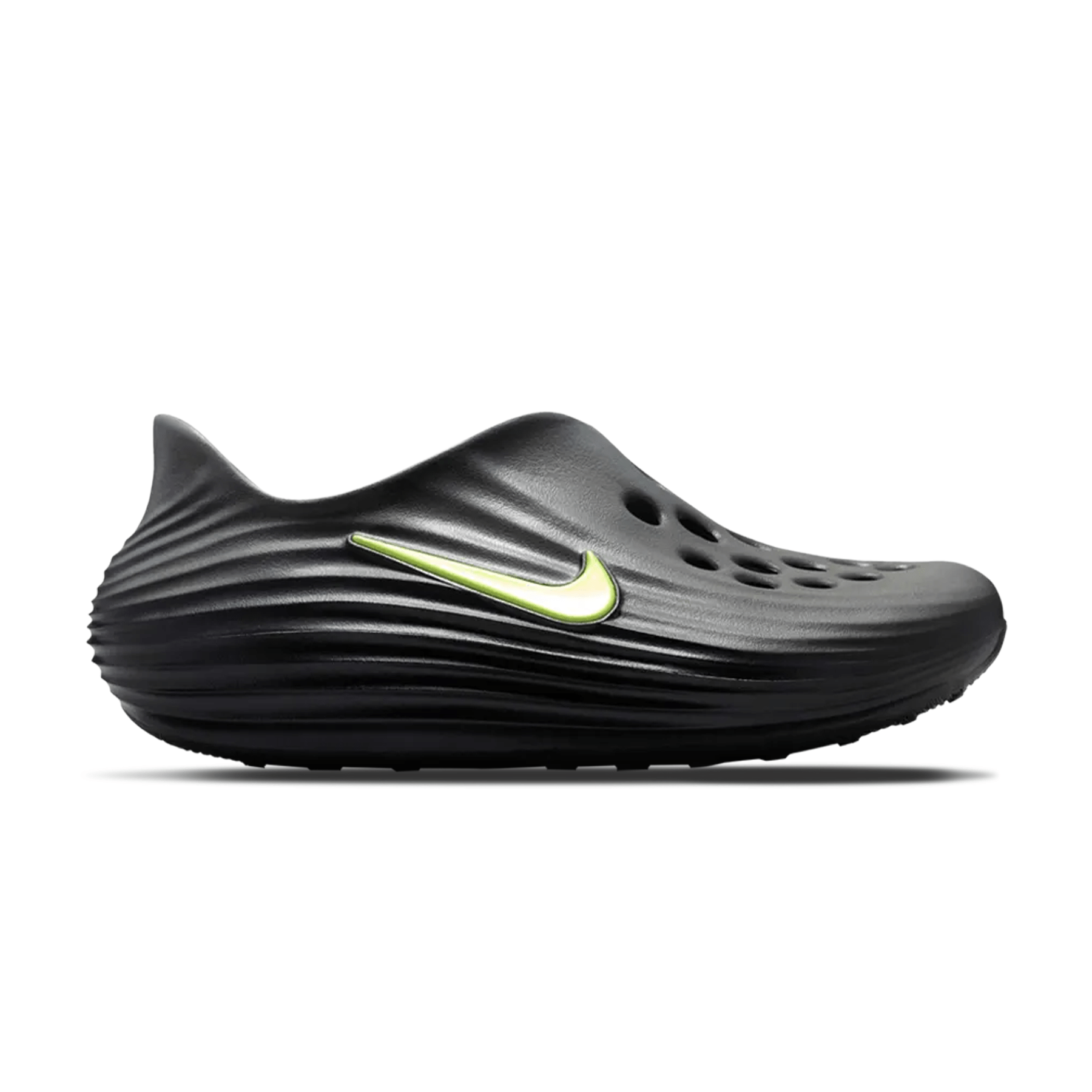Nike ReactX Rejuven8 GS 'Black Volt' — UK 13.5 | EU 32 | US 1Y — Side View