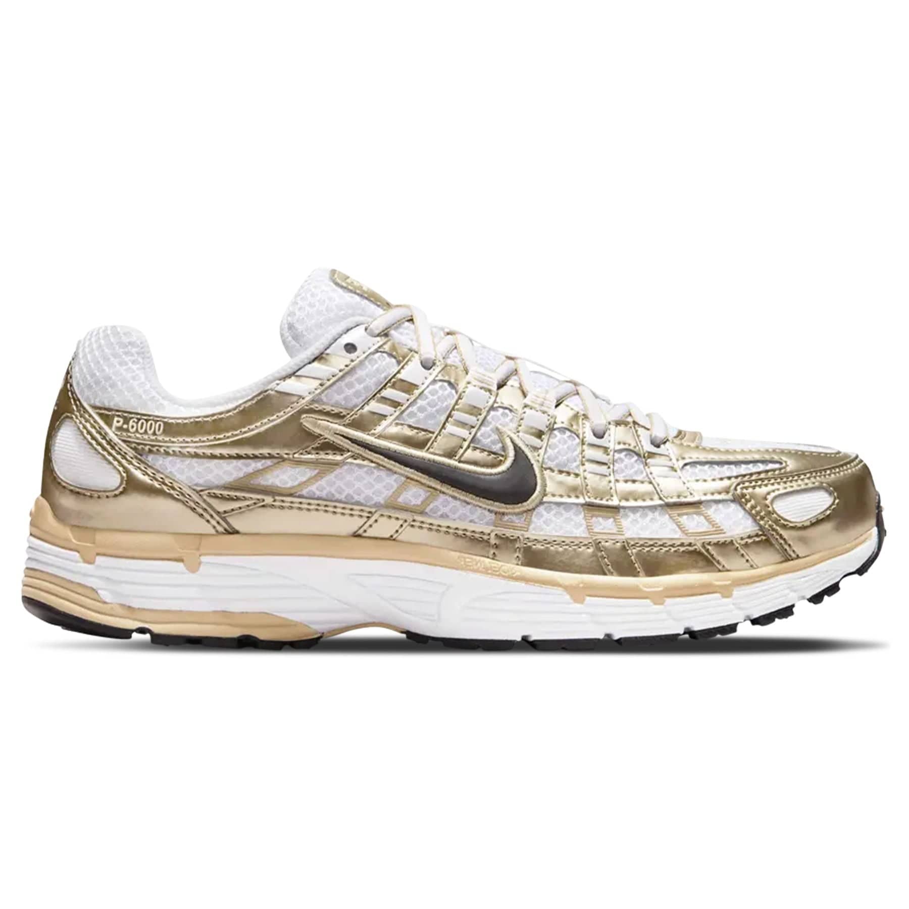 Nike P-6000 Wmns 'Gold' — UK 2.5 | EU 35.5 | US 5 — Side View