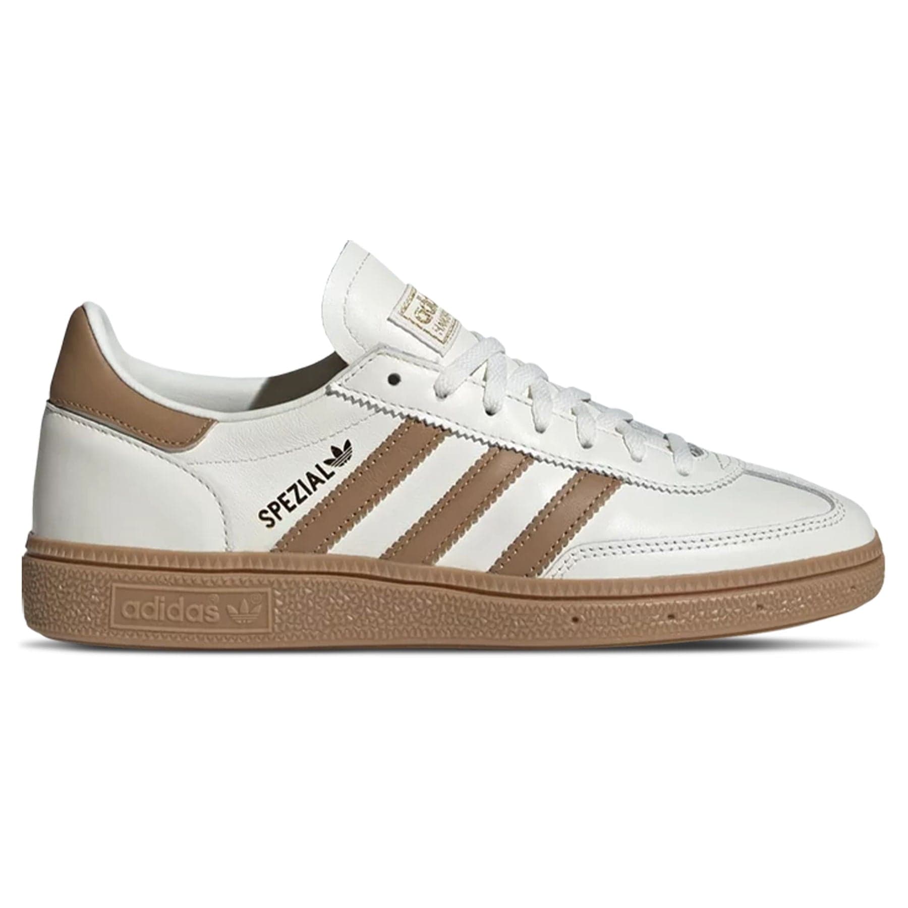 adidas Handball Spezial Wmns 'Off White Cardboard Gum' — UK 3.5 | EU 36 | US 5.5 — Side View