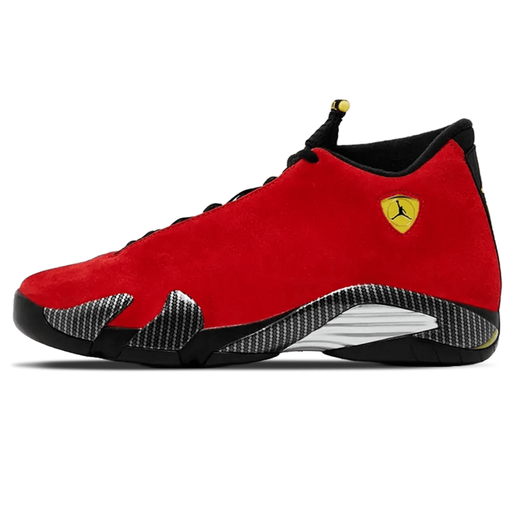 Air Jordan 14 Retro 'Ferrari' 2025 — UK 3 | EU 35.5 | US 3.5 — Front View