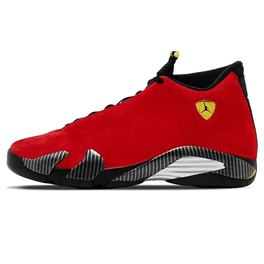Air Jordan 14 Retro 'Ferrari' 2025 — UK 3 | EU 35.5 | US 3.5 — Front View