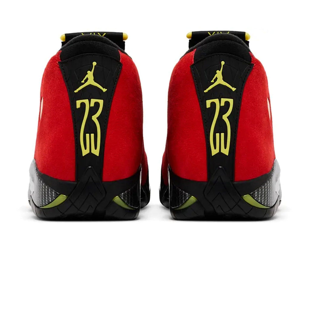Air Jordan 14 Retro 'Ferrari' 2025 — UK 3 | EU 35.5 | US 3.5 — Back View