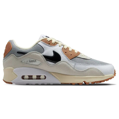 Patta x Nike Air Max 90 SP 'Particle Grey Coconut Milk' — UK 3 | EU 35.5 | US 3.5 — Side View