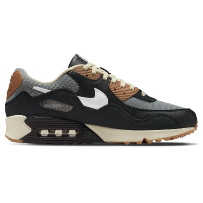 Patta x Nike Air Max 90 SP 'Black Particle Grey' — UK 3 | EU 35.5 | US 3.5 — Side View
