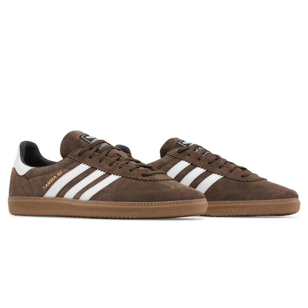 adidas Samba Deco Spezial 'Brown White Gum' — UK 3.5 | EU 36 | US 4 — Back View