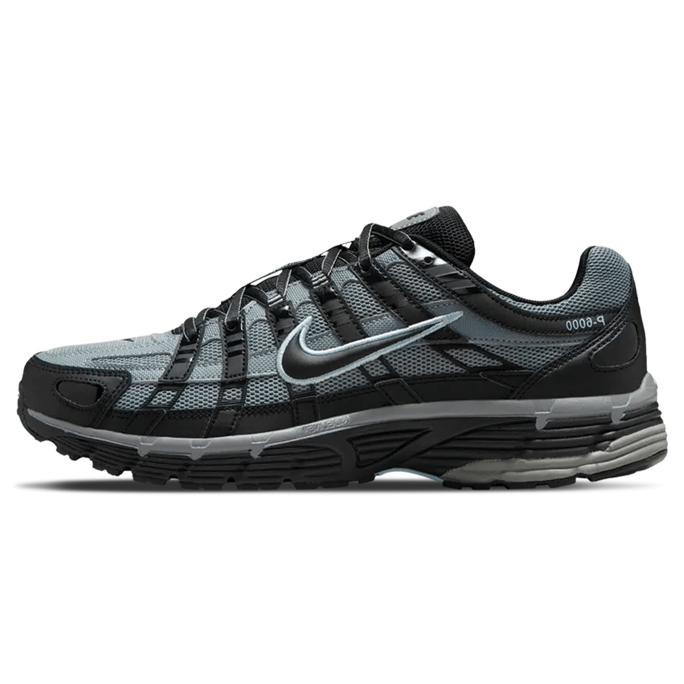 Nike P-6000 'Black Cool Grey' — UK 3 | EU 35.5 | US 3.5 — Front View