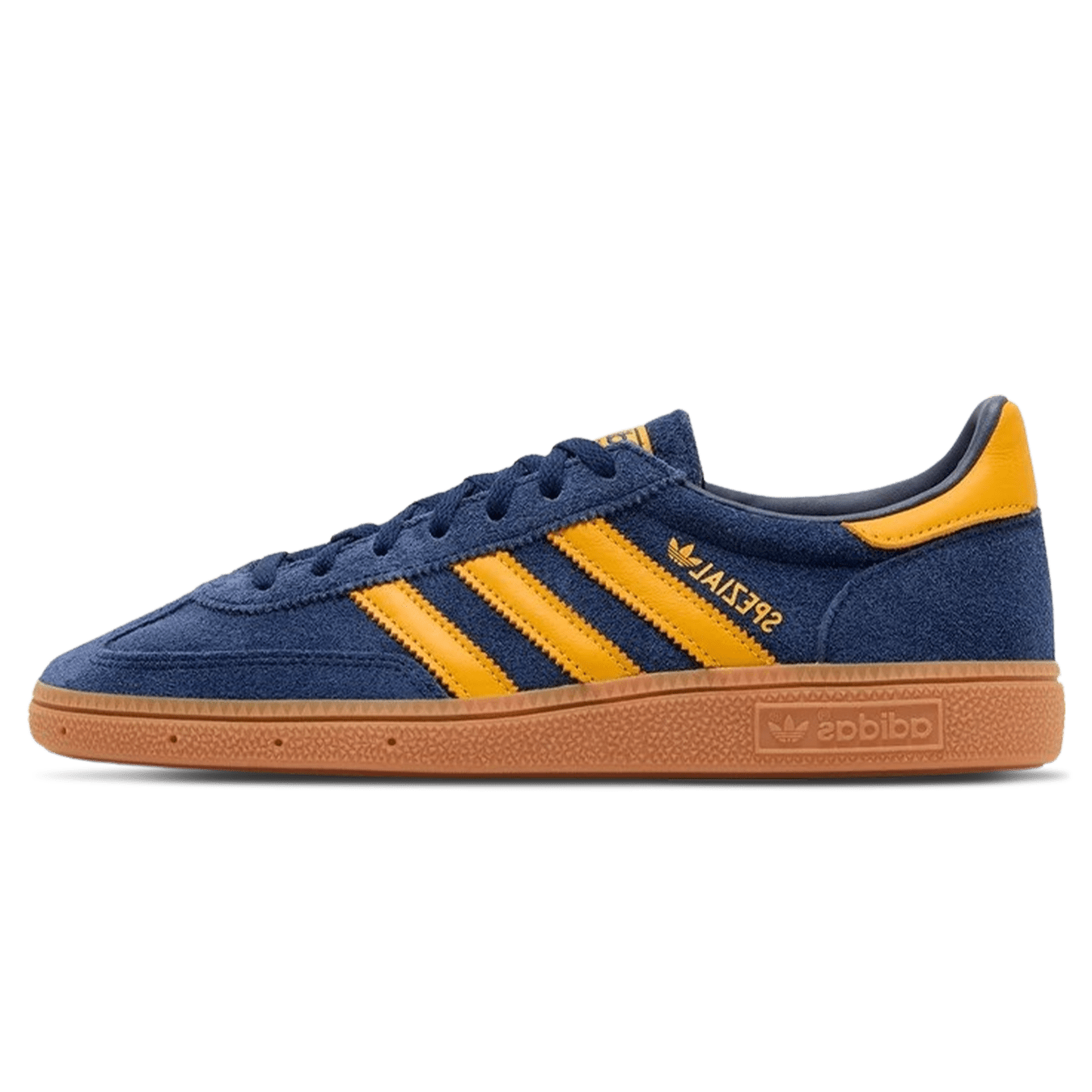 adidas Handball Spezial 'Night Indigo Crew Yellow' — UK 3.5 | EU 36 | US 4 — Front View
