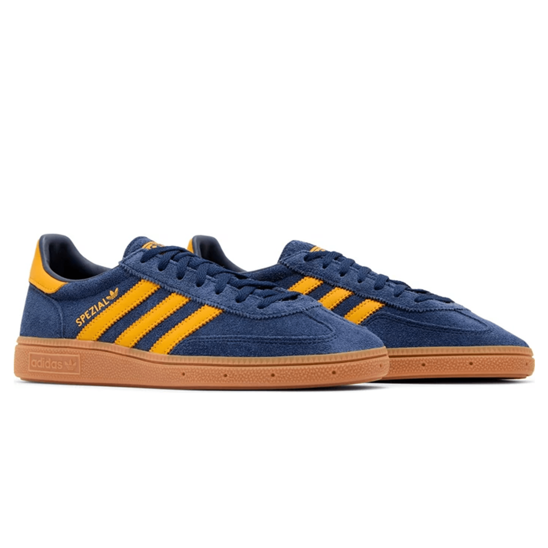 adidas Handball Spezial 'Night Indigo Crew Yellow' — UK 3.5 | EU 36 | US 4 — Back View