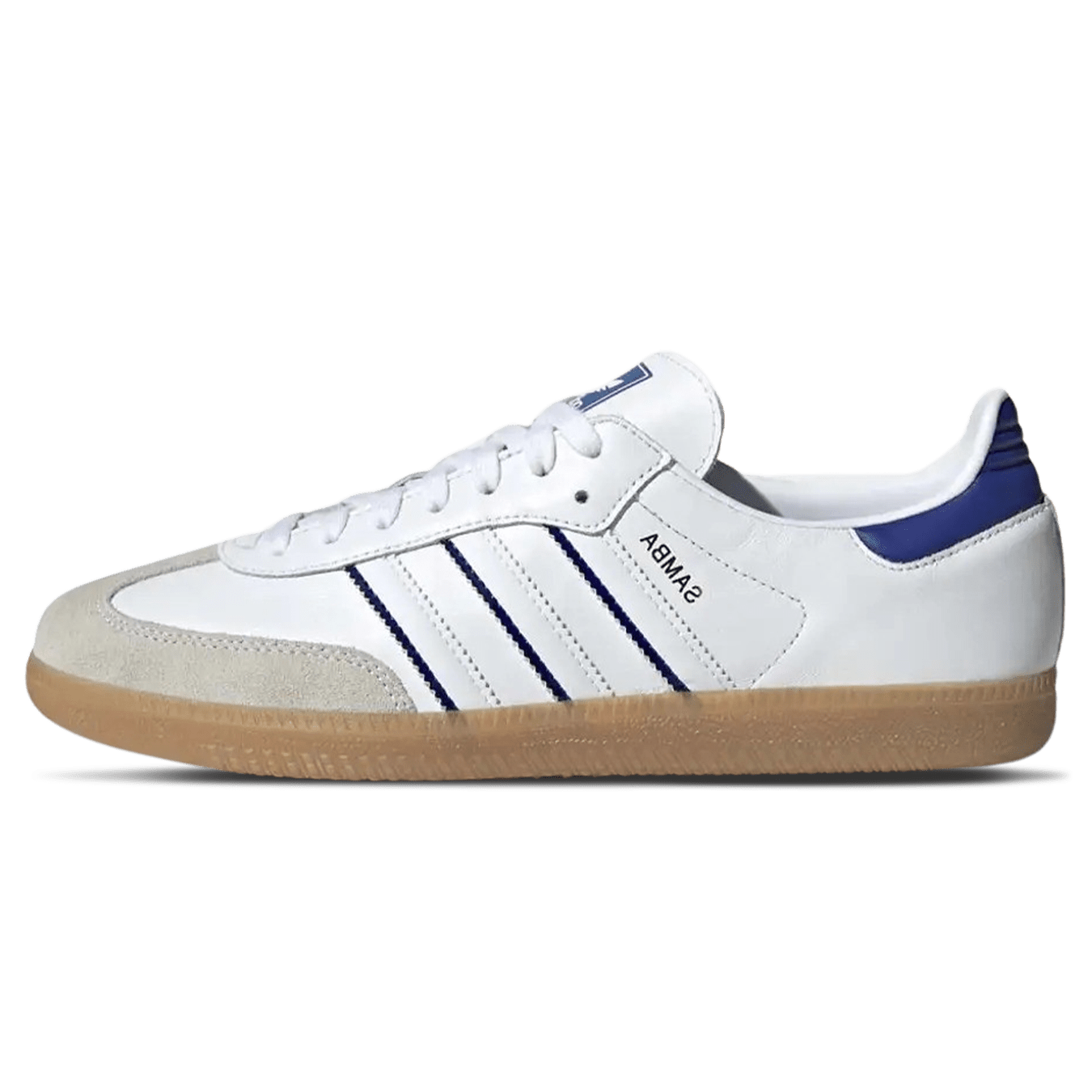 Adidas Samba 'White Lucid Blue' — UK 3.5 | EU 36 | US 4 — Front View