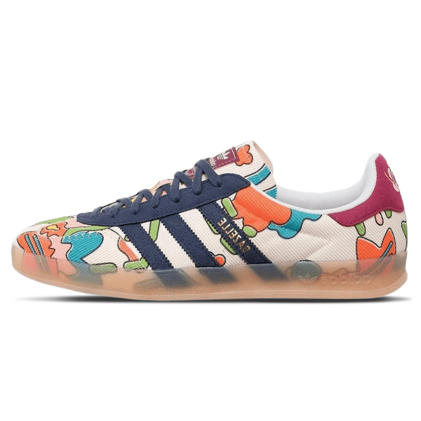 Sean Wotherspoon x adidas Gazelle Indoor 'Kaleidoscopic Lens' — UK 3.5 | EU 36 | US 4 — Front View