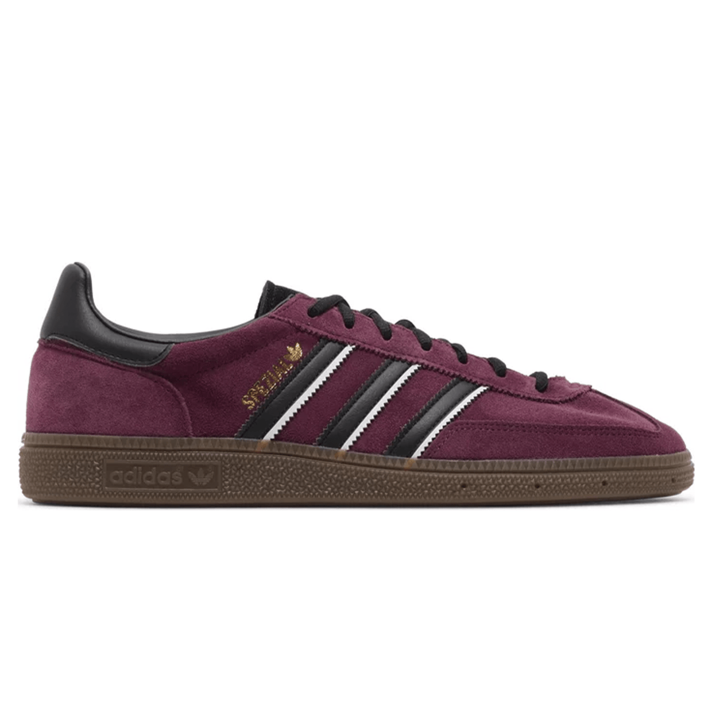 adidas Handball Spezial 'Maroon Black' — UK 3.5 | EU 36 | US 4 — Side View
