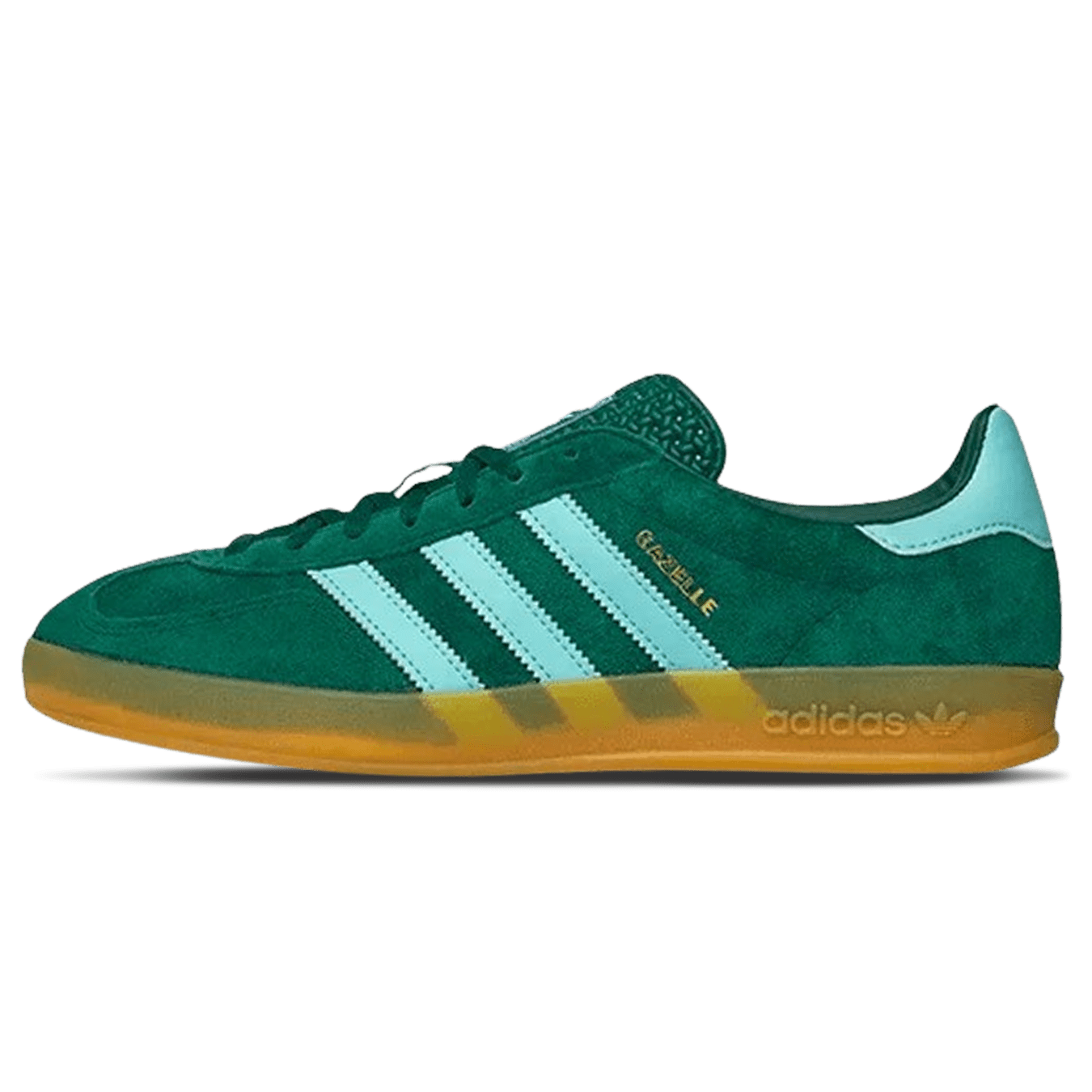 Adidas Gazelle 'Collegiate Green Hazy Sky' — UK 3.5 | EU 36 | US 4 — Front View